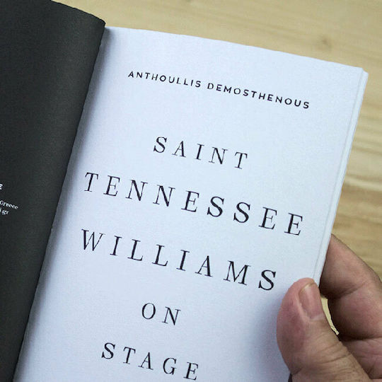 Saint Tennessee Williams on stage