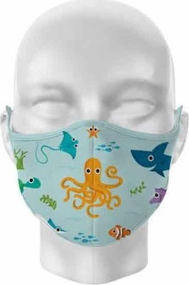 Puckator Cloth Face Mask Small Kids MASK06S 1pcs