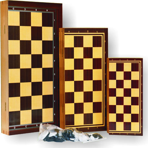 Argy Toys Backgammon Holz mit Spielsteinen 50x50cm