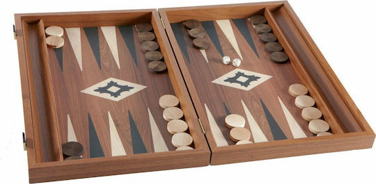 Manopoulos Walnut Replica Handmade Табла с Пулове 48x48см