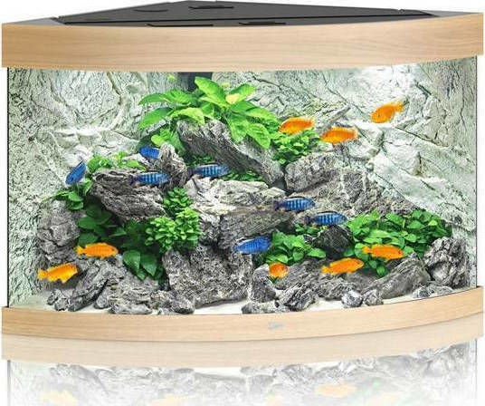 Juwel Trigon Ενυδρείο Ψαριών Χωρητικότητας 190lt με Φωτισμό, Θερμαντήρα, Κυκλοφορητή, Φίλτρο 98.5x60x70εκ. Μπεζ