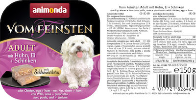 Animonda Wet Dog Food Tray with Chicken 1 x 150gr