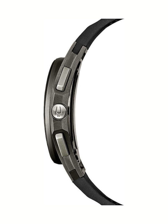 Bulova Curv Мъжки Часовник На Батерия с Каучукова Каишка