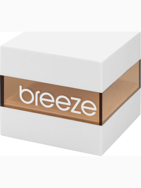 Breeze CitySpicer Ανδρικό Ρολόι 44mm Χρονογράφος Μπαταρίας με Ασημί Μεταλλικό Μπρασελέ