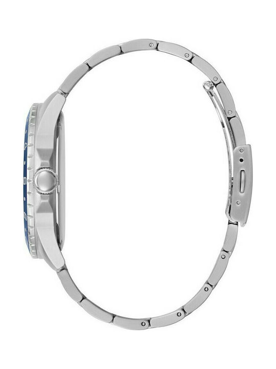 Guess Uhr Batterie mit Silber Metallarmband