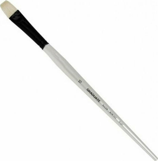 Daler Rowney Graduate Synthetic Bristle Flat Plaque Paint Brush No10