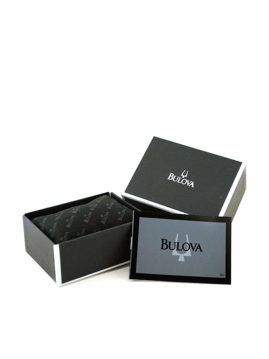 Bulova Maquina Ανδρικό Ρολόι 46mm Αυτόματο με Μαύρο Ατσάλινο Μπρασελέ
