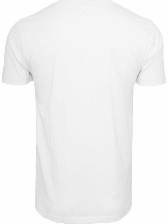 Merchcode MC135 The Who Classic Target T-shirt Λευκό Βαμβακερό