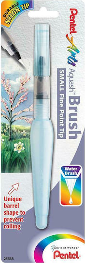 Pentel Aqua Brush Round Paint Brush Πινέλο με Θήκη Νερού Fine