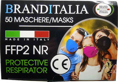 Brand Italia Karina L4 4ply NR Schutzmaske FFP2 Burgundisch BR150-20 50Stück