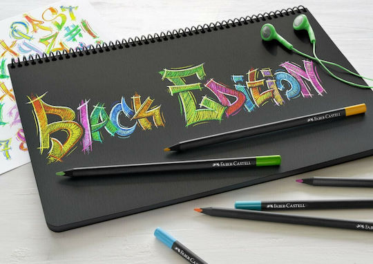 Faber-Castell Black Edition Colored Pencil Set Package of 1 packages