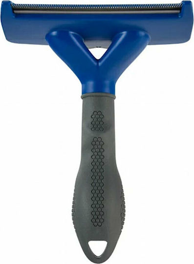 FURminator Undercoat Tool Comb Large for Short-Haired Dogs with Razor for Hair Removal Beige