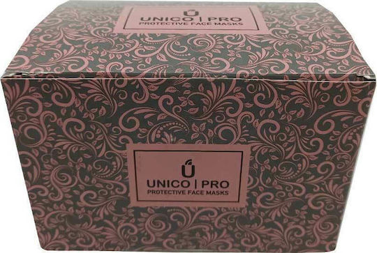 Unico Nanopro Μάσκα Προστασίας FFP2 σε Ροζ χρώμα 25τμχ