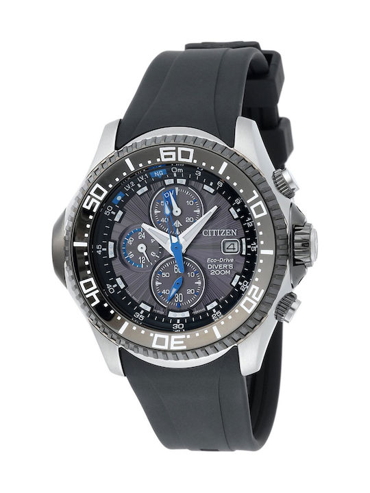 Citizen Promaster Ceas Eco - Drive cu Negru Curea de cauciuc