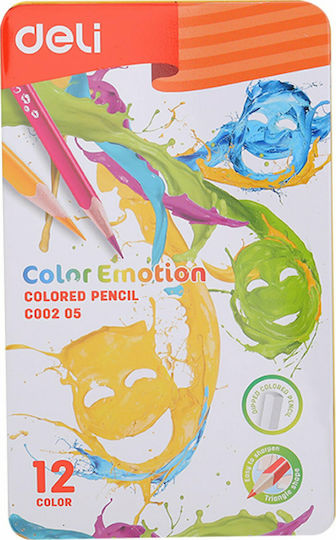 Deli Color Emotion Colored Pencil Set Package of 1 packages
