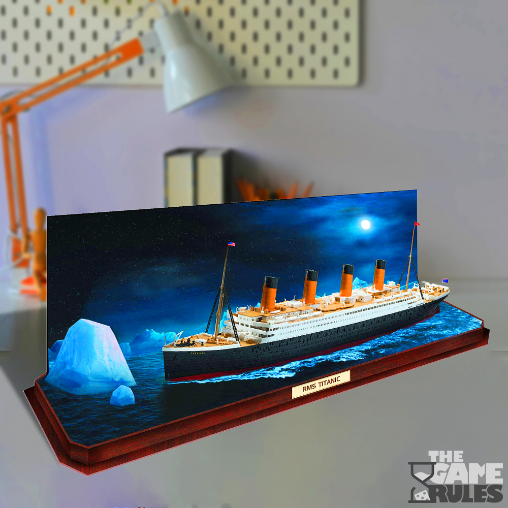 REVELL 05599 1/600 RMS Titanic + 3D Puzzle (Iceberg)