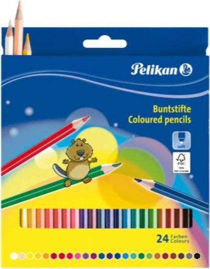Pelikan Farbstift-Set 24Stück Packung von 1 Verpackungen