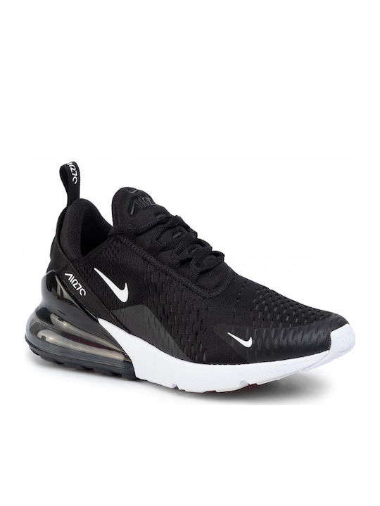 Air Max 270 Men's Sneakers Black Anthracite White Solar Red