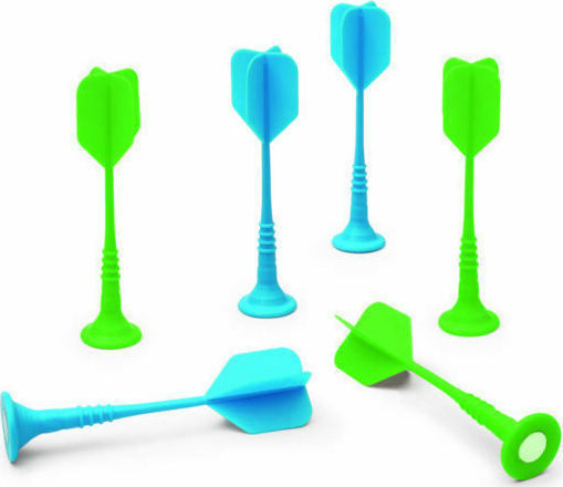 Scratch Europe Set mit Ziel & Darts Kinder Magnetisches Ziel 2 Seiten mit 6 Darts - Kleine Monster