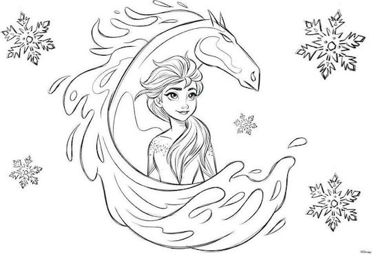 Diakakis Drawing Pad Frozen 2 1pcs