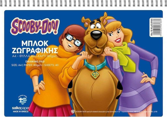 Salko Paper Drawing Pad Scooby Doo 1pcs