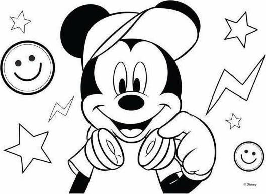 Diakakis Drawing Pad Mickey 1pcs