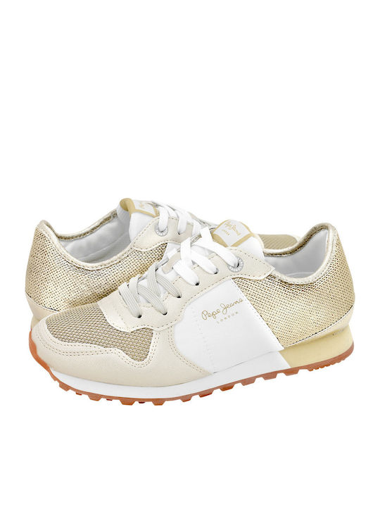 Verona Sequins Γυναικεία Sneakers Χρυσά