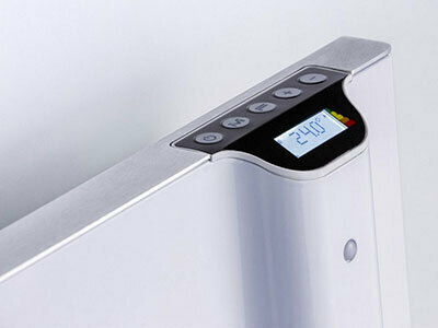 Radialight Klima 15 Konvektorheizung Wand 1500W mit elektronischem Thermostat 101x50.4cm Weiß
