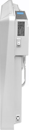 Radialight Sirio 15 Convector Heater Wall 1500W with Electronic Thermostat 85x42cm White