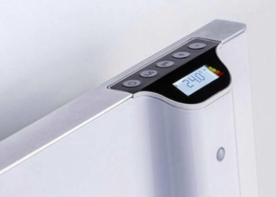 Radialight Klima 15 Konvektorheizung Wand 1500W mit elektronischem Thermostat und WiFi 101x50.4cm Weiß