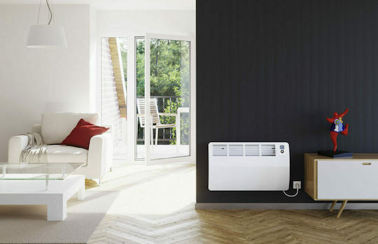 Stiebel Eltron CON 10 Premium SE09011 Convector Heater Wall 1000W with Electronic Thermostat 47x46.9cm White