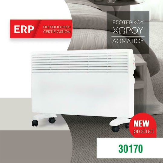 Eurolamp Θερμοπομπός Τοίχου 2000W 73x49cm Λευκός