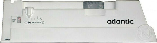 Atlantic F119 Design CE Convector Heater Floor 1500W with Electronic Thermostat 61.3x46.1cm White
