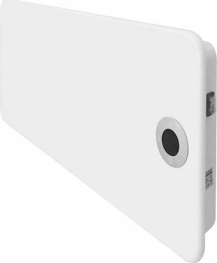 Thermoval T 19 Konvektorheizung Wand 2000W mit elektronischem Thermostat und WiFi 92x38cm Weiß