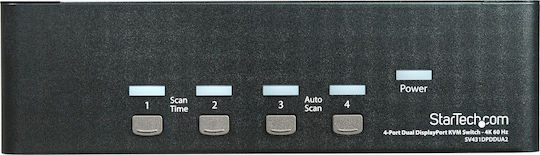 StarTech KVM & Data Switch SV431DPDDUA2