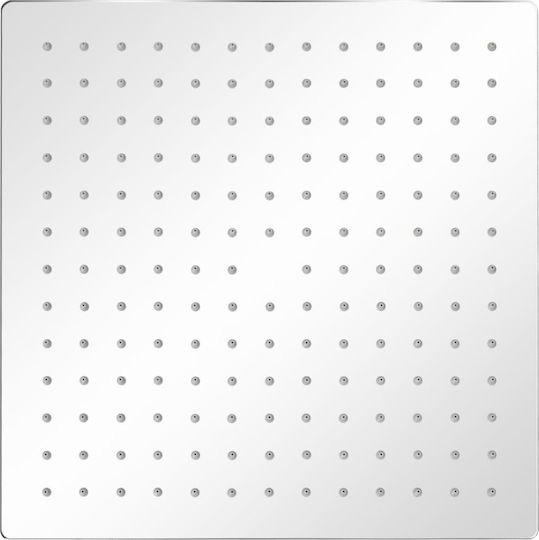vidaXL Square Showerhead 30x30cm Stainless Steel