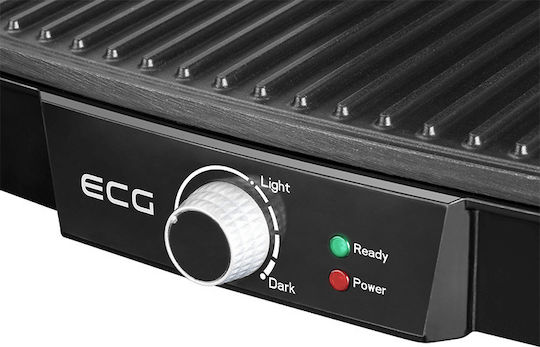 ECG KG 100 Sandwich Maker Grill 2000W Gray