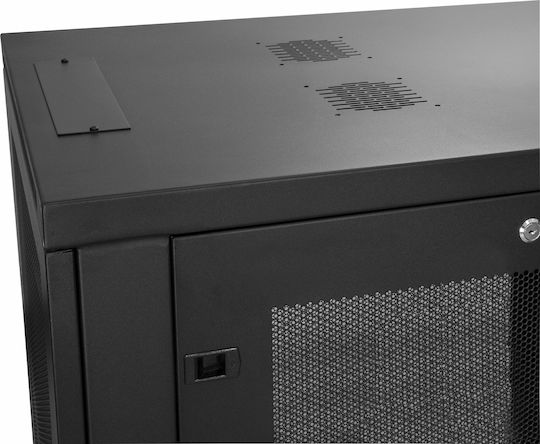 StarTech Επιδαπέδια Καμπίνα Rack 18U Μαύρο RK1833BKM
