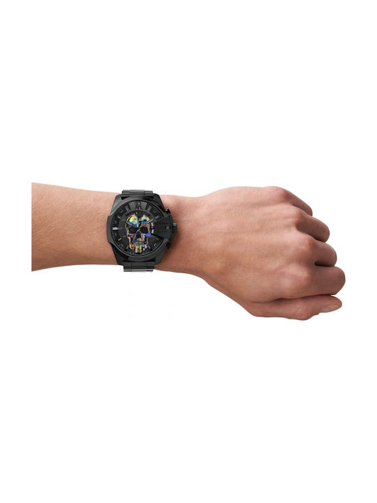 Diesel Mega Chief Uhr Batterie mit Metallarmband Diesel Mega Chief Uhr Batterie mit Metallarmband