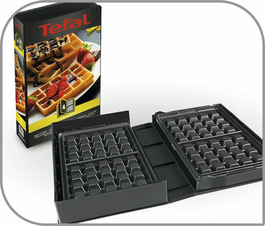 Tefal Snack Collection Τοστιέρα με Αποσπώμενες Πλάκες για 2 Τοστ 700W Inox