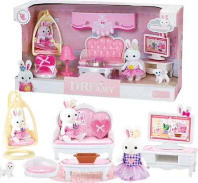 Miniature Toy Bay Dreamy Λαγουδάκι με Καθιστικό 50-6619