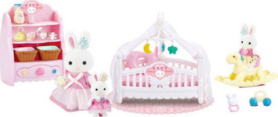 Miniatur-Spielzeug Bay Dreamy Λαγουδάκι με Βρεφικό Υπνοδωμάτιο 50-6618