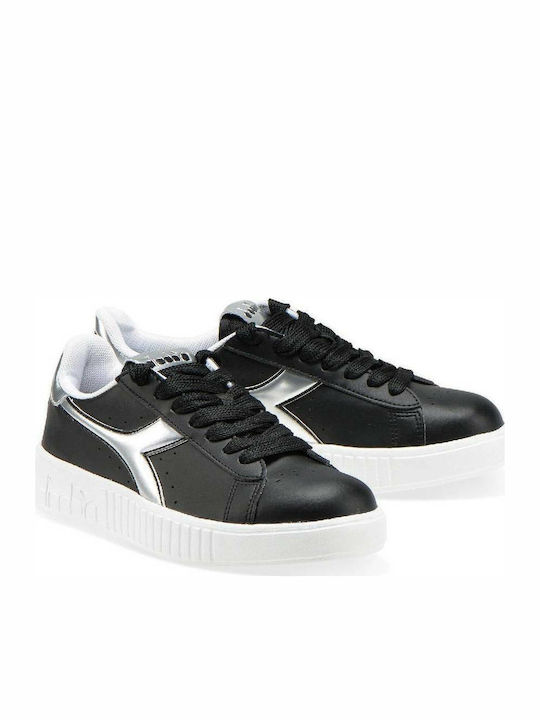 Game Step Graphic Damen Sneakers Schwarz