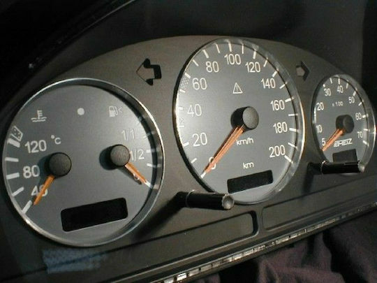 Δαχτυλίδια Καντράν για Mercedes W202 (1993-1995) Ασημί