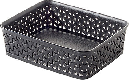 Curver Mystyle Plastic Organizer Countertop Brown