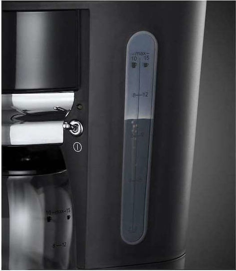 Russell Hobbs Retro Classic Filter Coffee Machine 1000W Black