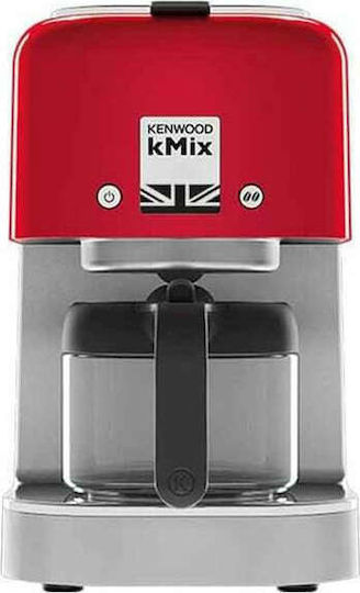 Kenwood Kmix Filter Coffee Machine 1000W Red