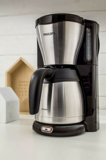 Philips Filter Coffee Machine 1000W Silver