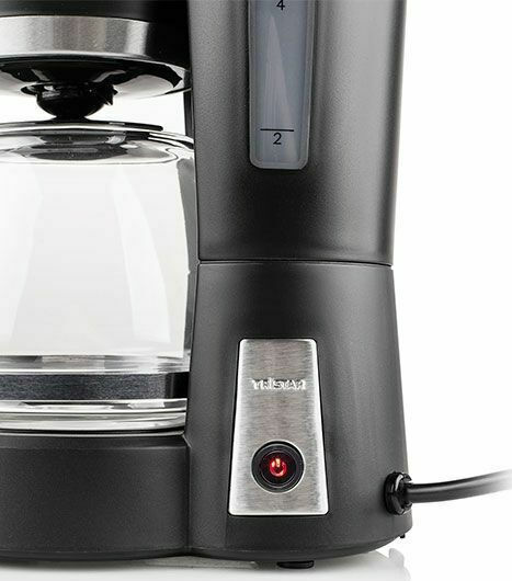 Tristar CM1236 Filter Coffee Machine 900W Black