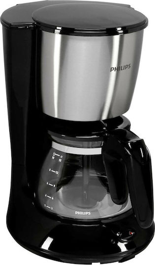 Philips Филтър кафе машина 1000W Черно
